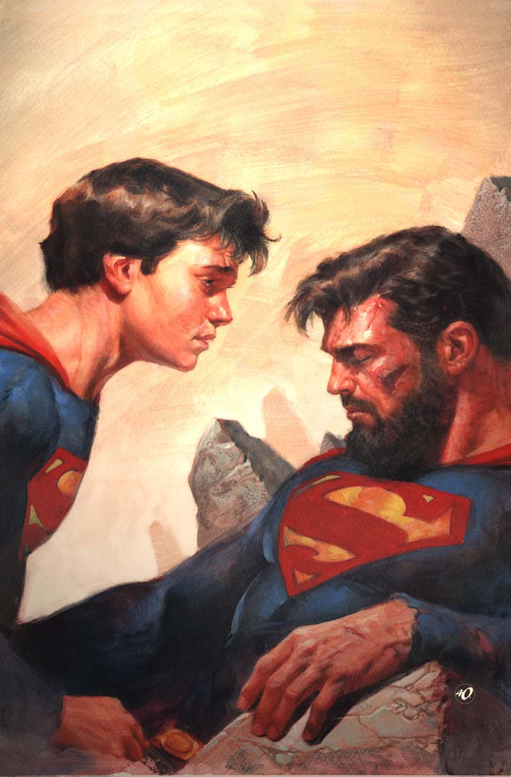 ACTION COMICS #1101 CVR B ARIEL OLIVETTI CARD STOCK VAR (KINGDOM OF ZOD) (12 Aug Release)