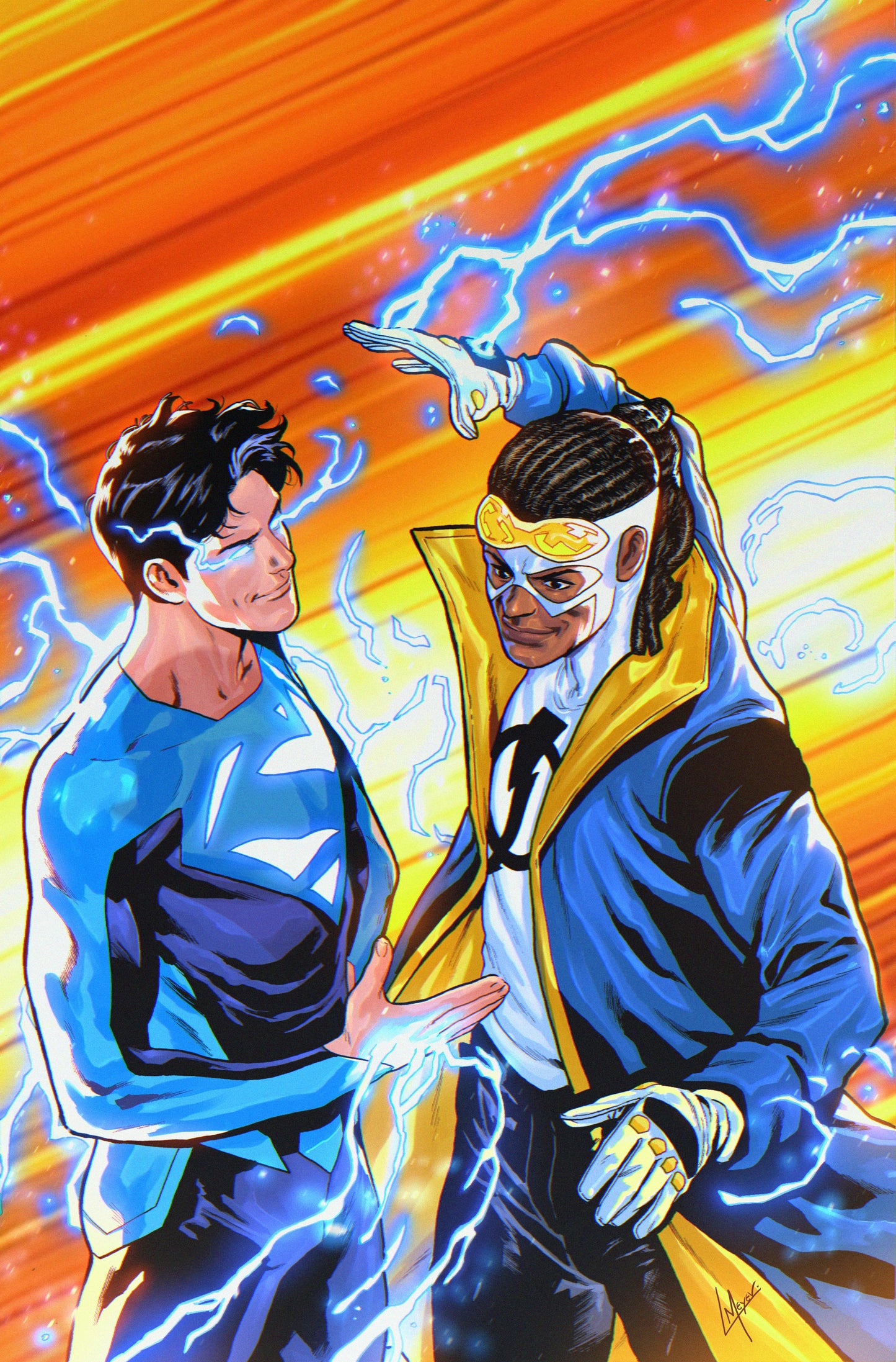 NEW TITANS #38 CVR C LUCAS MEYER CARD STOCK VAR | DC COMICS | Comicbookeroo