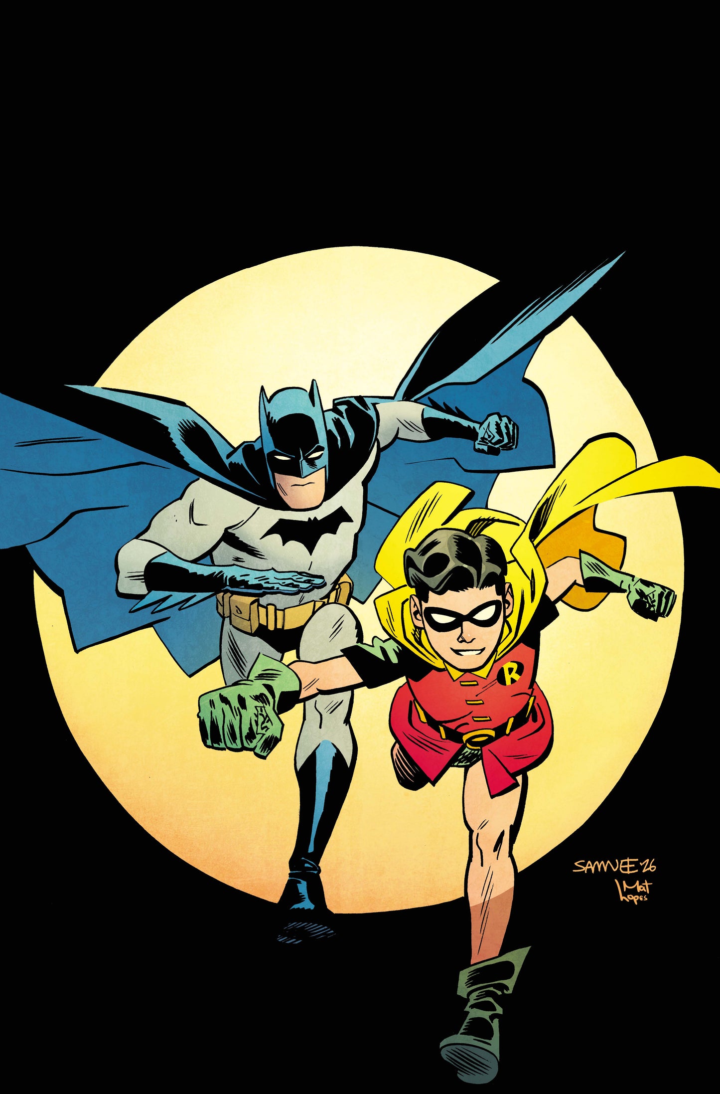 BATMAN & ROBIN YEAR ONE DYNAMIC DUOS #1 (OF 12) CVR A CHRIS SAMNEE (12 Aug Release)