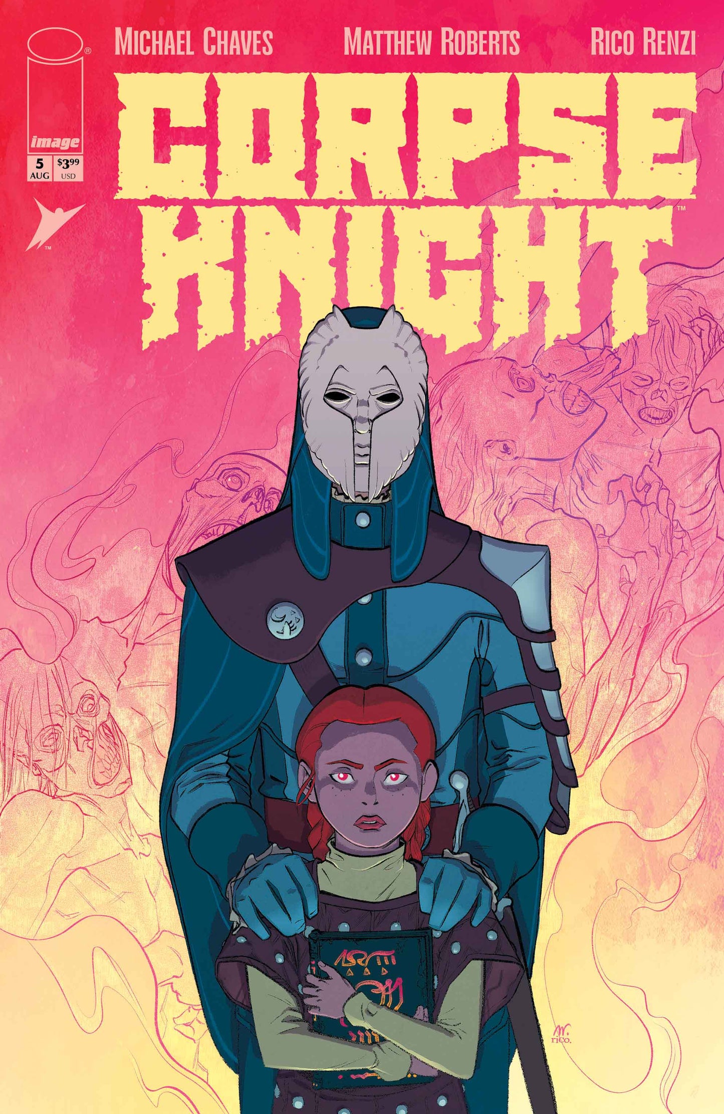 CORPSE KNIGHT #5 (OF 6) CVR A MATTHEW ROBERTS & RICO RENZI (MR) (26 Aug Release)
