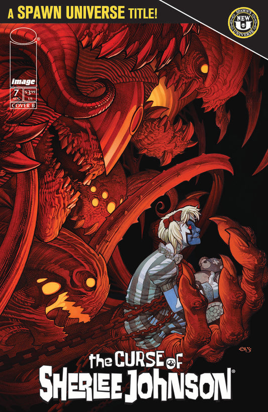 SPAWN THE CURSE OF SHERLEE JOHNSON #7 CVR B CHRIS STEVENS VAR (26 Aug Release)