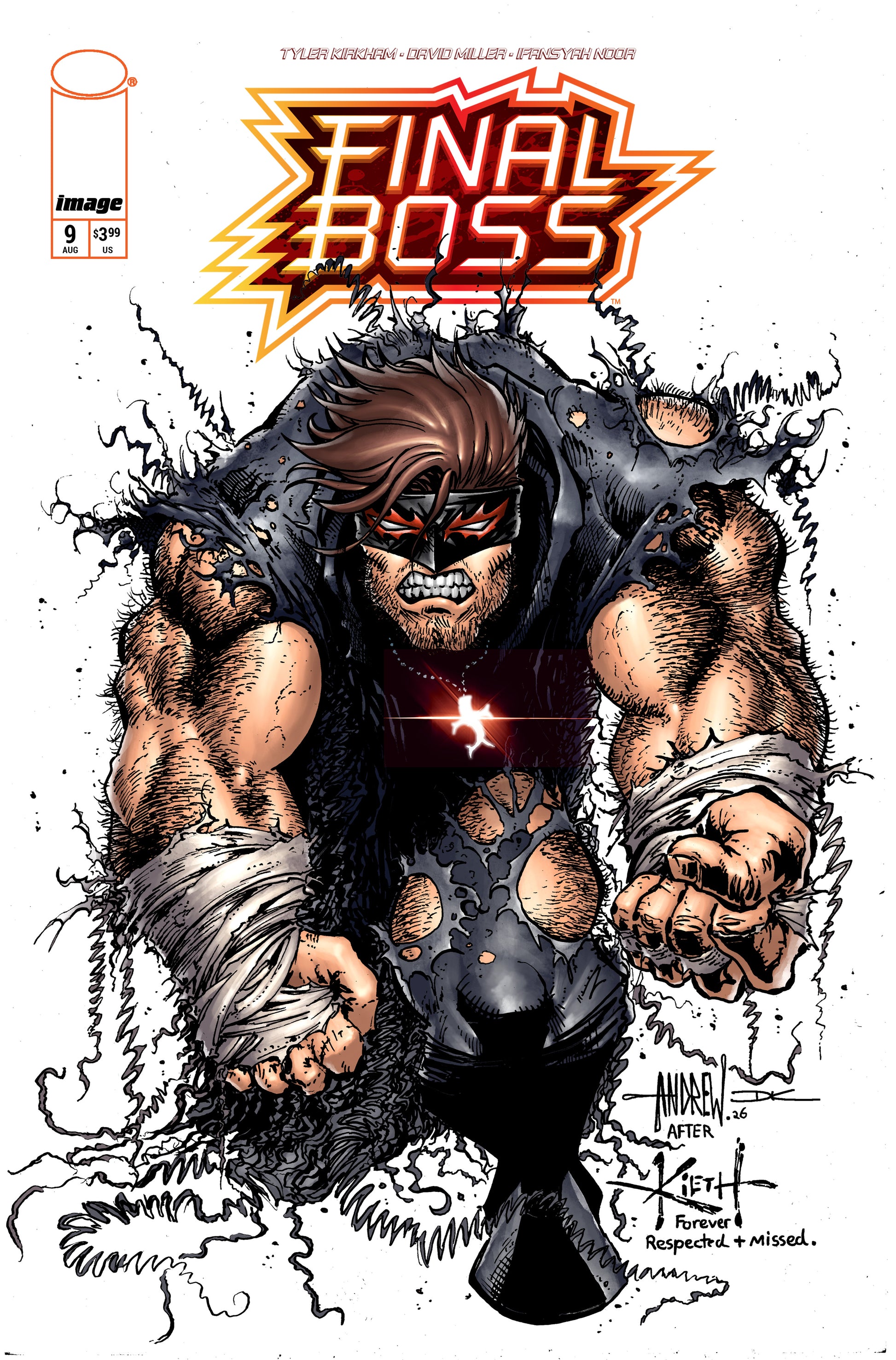FINAL BOSS #9 CVR B ANDREW MANGUM VAR (MR) | IMAGE COMICS | Comicbookeroo
