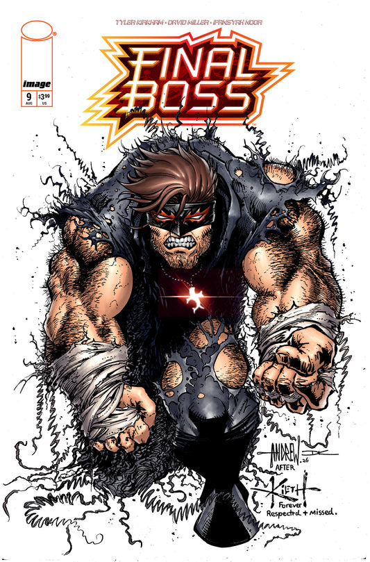 FINAL BOSS #9 CVR B ANDREW MANGUM VAR (MR) | IMAGE COMICS | Comicbookeroo