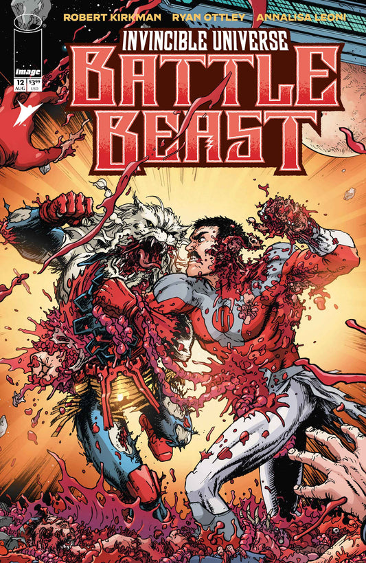 INVINCIBLE UNIVERSE BATTLE BEAST #12 CVR C INC 1:10 CHRIS BURNHAM & BRIAN REBER CONNECTING VAR | IMAGE COMICS | Comicbookeroo
