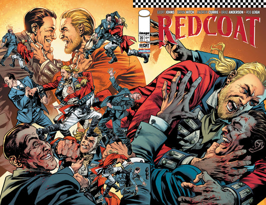 REDCOAT #20 CVR A BRYAN HITCH & BRAD ANDERSON WRAPAROUND (16 Sep Release)