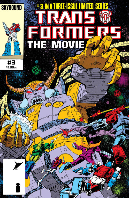 TRANSFORMERS THE MOVIE 40TH ANNIVERSARY EDITION #3 (OF 3) CVR B DON PERLIN & IAN AKIN VAR | IMAGE COMICS | Comicbookeroo