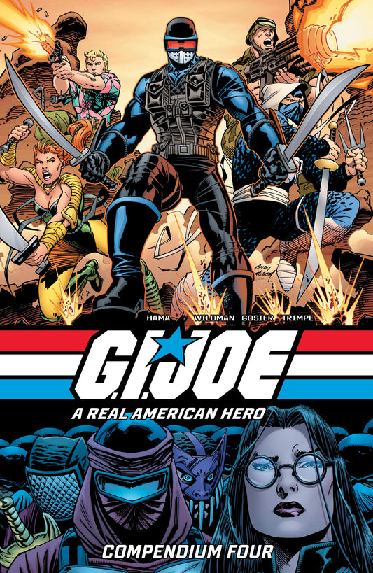 GI JOE A REAL AMERICAN HERO COMPENDIUM TP VOL 04 ANDY KUBERT & LAURA MARTIN CVR (26 Aug Release)
