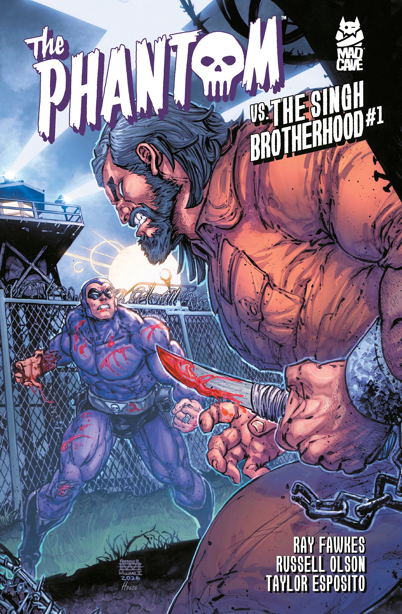 PHANTOM VS THE SINGH BROTHERHOOD (ONE-SHOT) CVR B FREDDIE WILLIAMS II ANDREW DALHOUSE VAR (19 Aug Release)