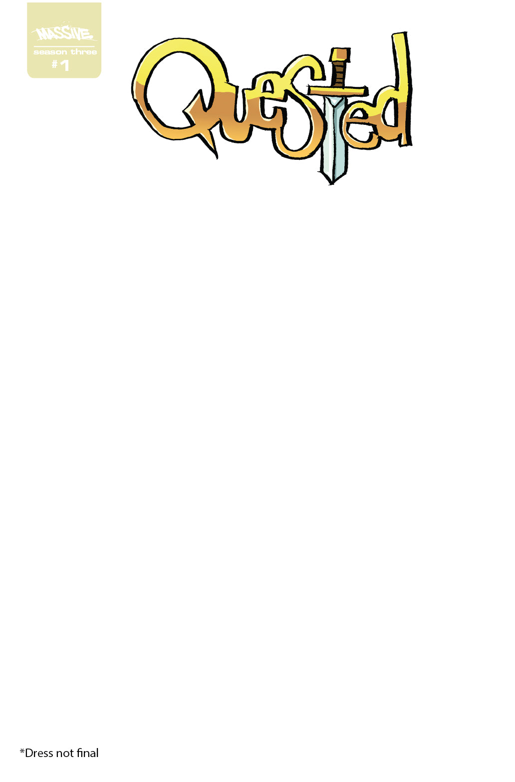 QUESTED #1 (OF 3) CVR D BLANK SKETCH VAR (26 Aug Release)
