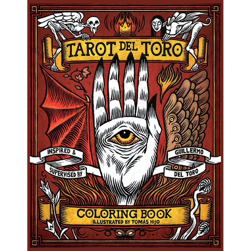 TAROT DEL TORO COLORING BOOK TP (12 Aug Release)