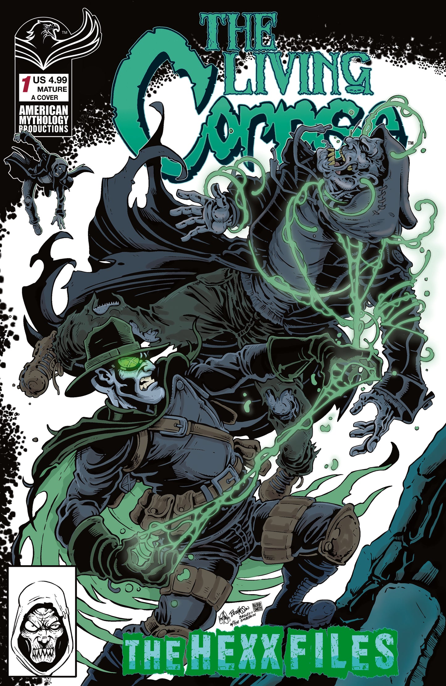 LIVING CORPSE HEXX FILES #1 CVR A KEN HAESER & BUZ HASSON (MR) (12 Aug Release)