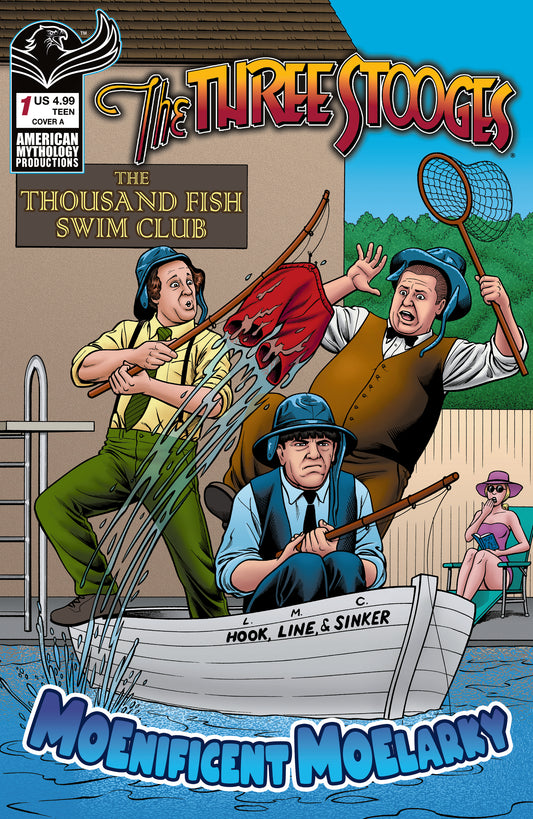 THREE STOOGES MAGNIFICENT MOELARKY #1 CVR A FRAIM BROTHERS (26 Aug Release)