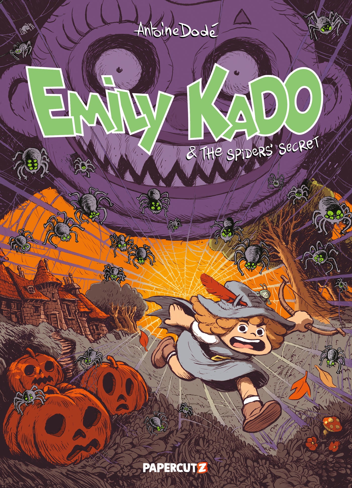 EMILY KADO HC VOL 01 THE SPIDERS SECRET (12 Aug Release)