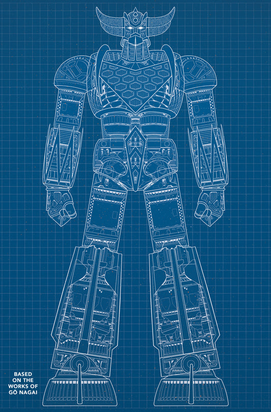 UFO ROBOT GRENDIZER #1 (OF 4) CVR E BLUEPRINT DENIS BAJRAM & BRICE COSSU VAR (05 Aug Release)