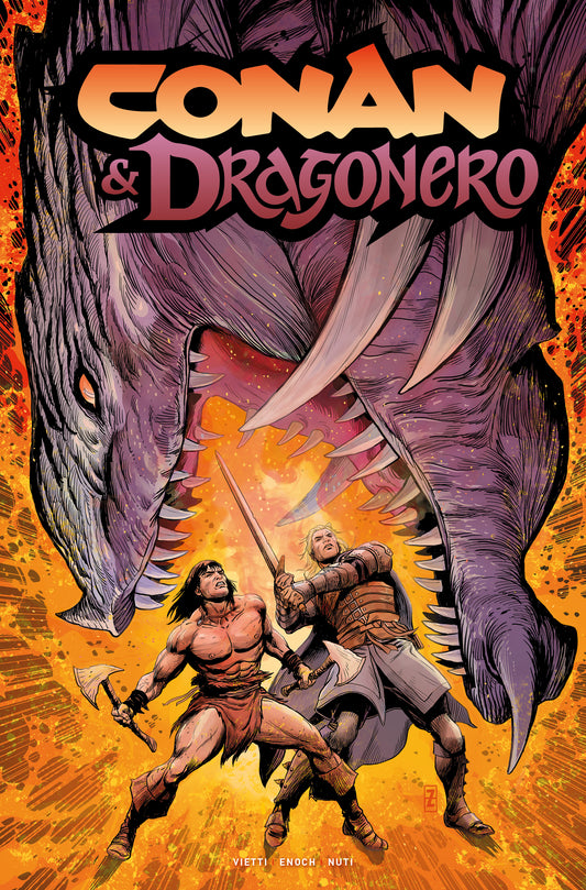 CONAN AND DRAGONERO #4 (OF 7) CVR A PATCH ZIRCHER (MR) (05 Aug Release)