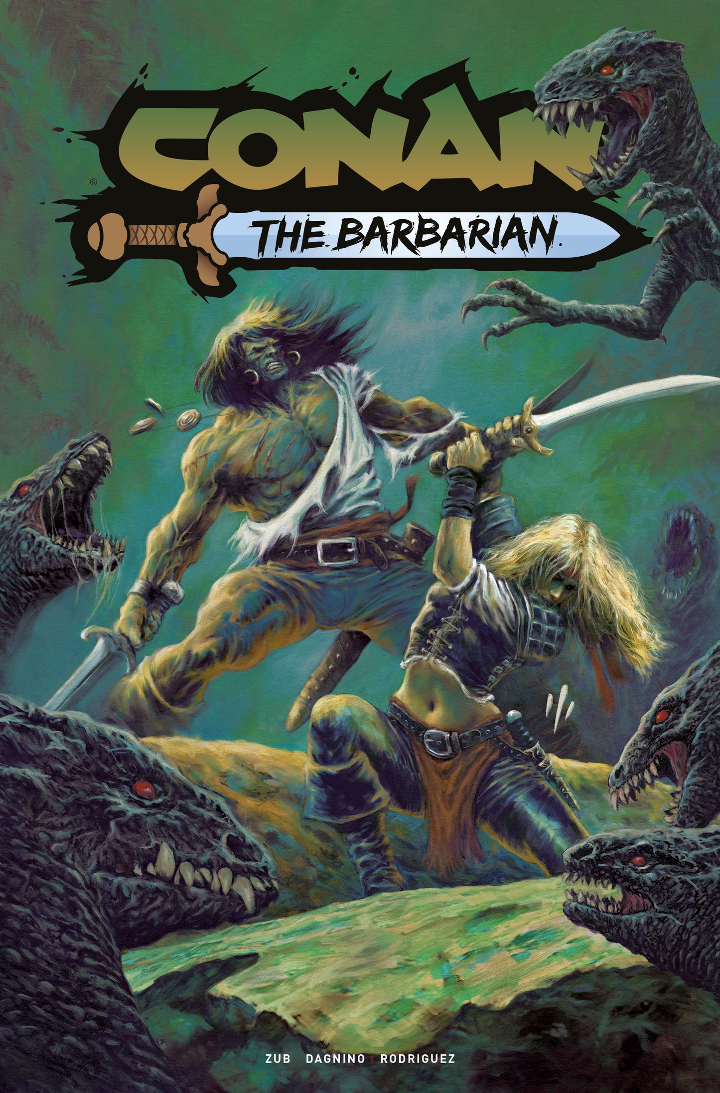 CONAN THE BARBARIAN #34 CVR D ESAD RIBIC VAR (MR) (26 Aug Release)