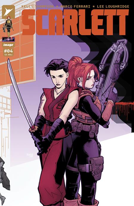 SCARLETT #4 (OF 5) CVR C INC 1:10 GLEB MELNIKOV CONNECTING VAR - Comicbookeroo