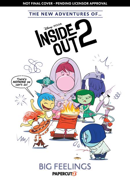 NEW ADVENTURES OF DISNEY & PIXAR INSIDE OUT 2 HC VOL 1 BIG FEELINGS (Backorder, Allow 4-5 Weeks)