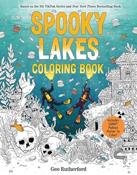 SPOOKY LAKES COLORING BOOK SC (Backorder, Allow 4-5 Weeks)