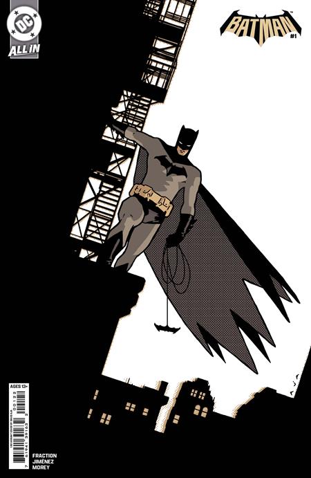BATMAN #1 CVR M INC 1:50 DAVID AJA CARD STOCK VAR
