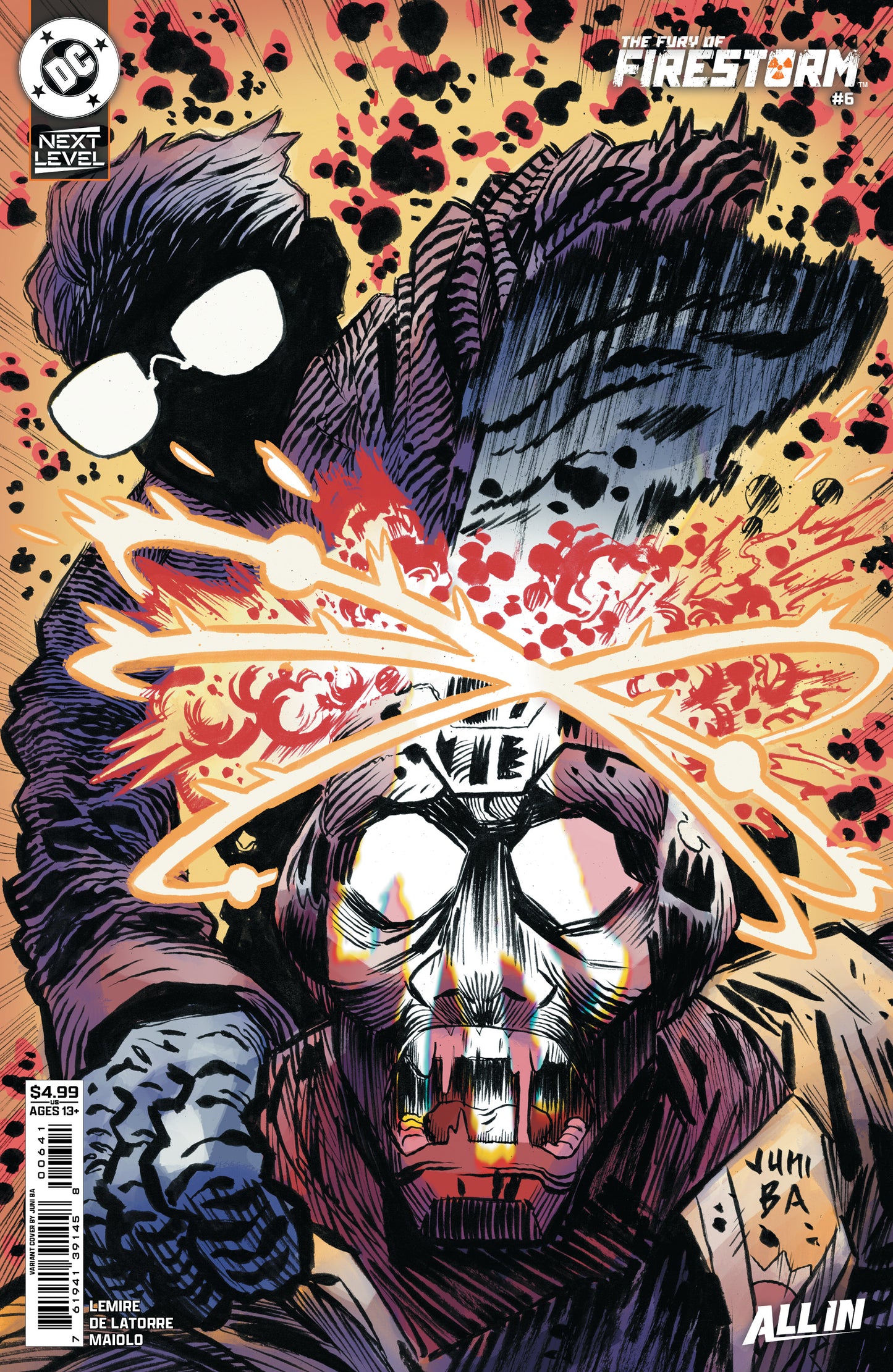 FURY OF FIRESTORM #6 (OF 8) CVR D JUNI BA CARD STOCK VAR | DC COMICS | Comicbookeroo