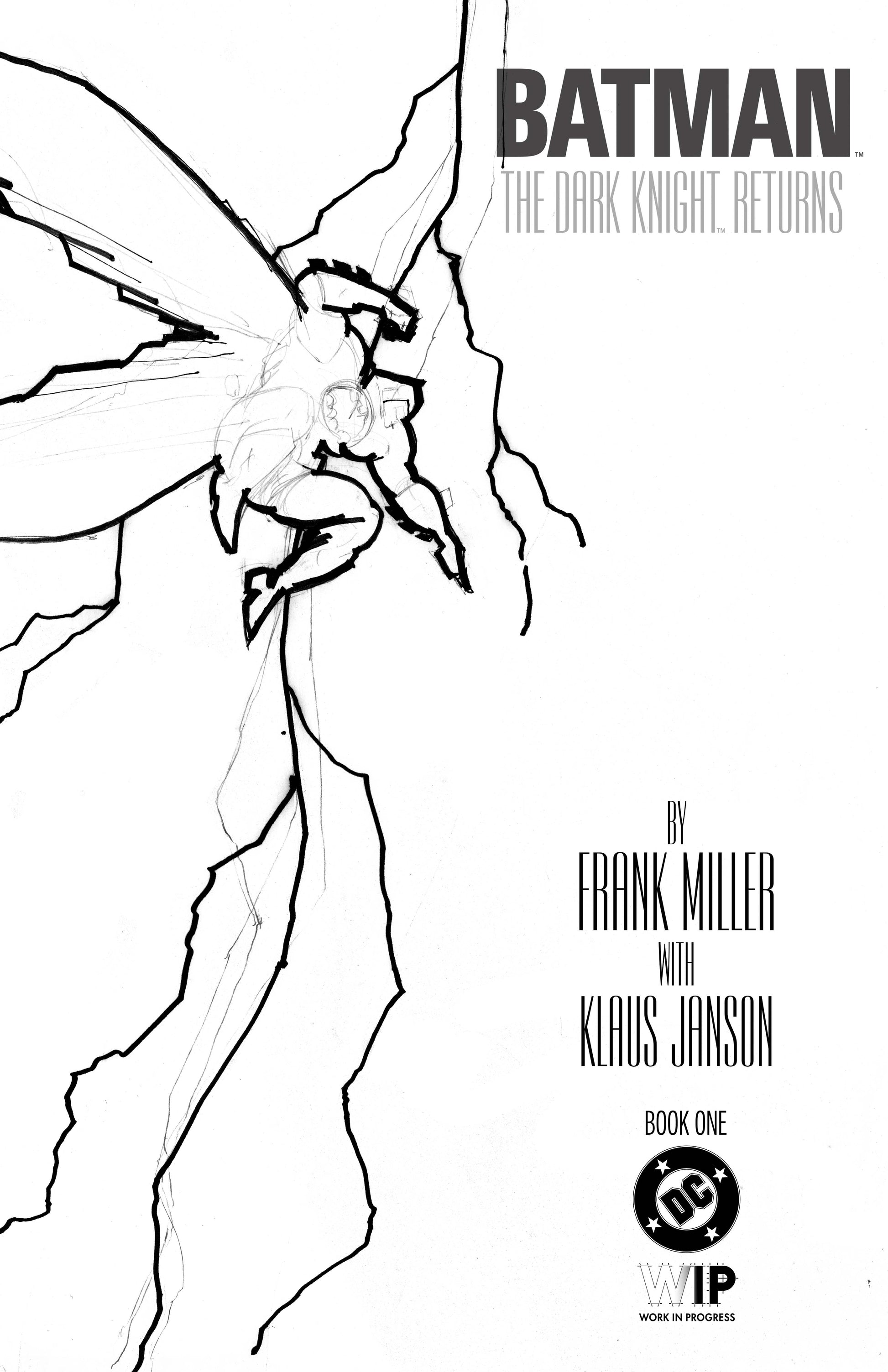 DC W.I.P. BATMAN THE DARK KNIGHT RETURNS #1