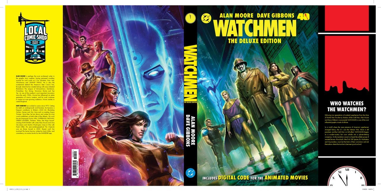 WATCHMEN THE DELUXE LCSD EDITION HC