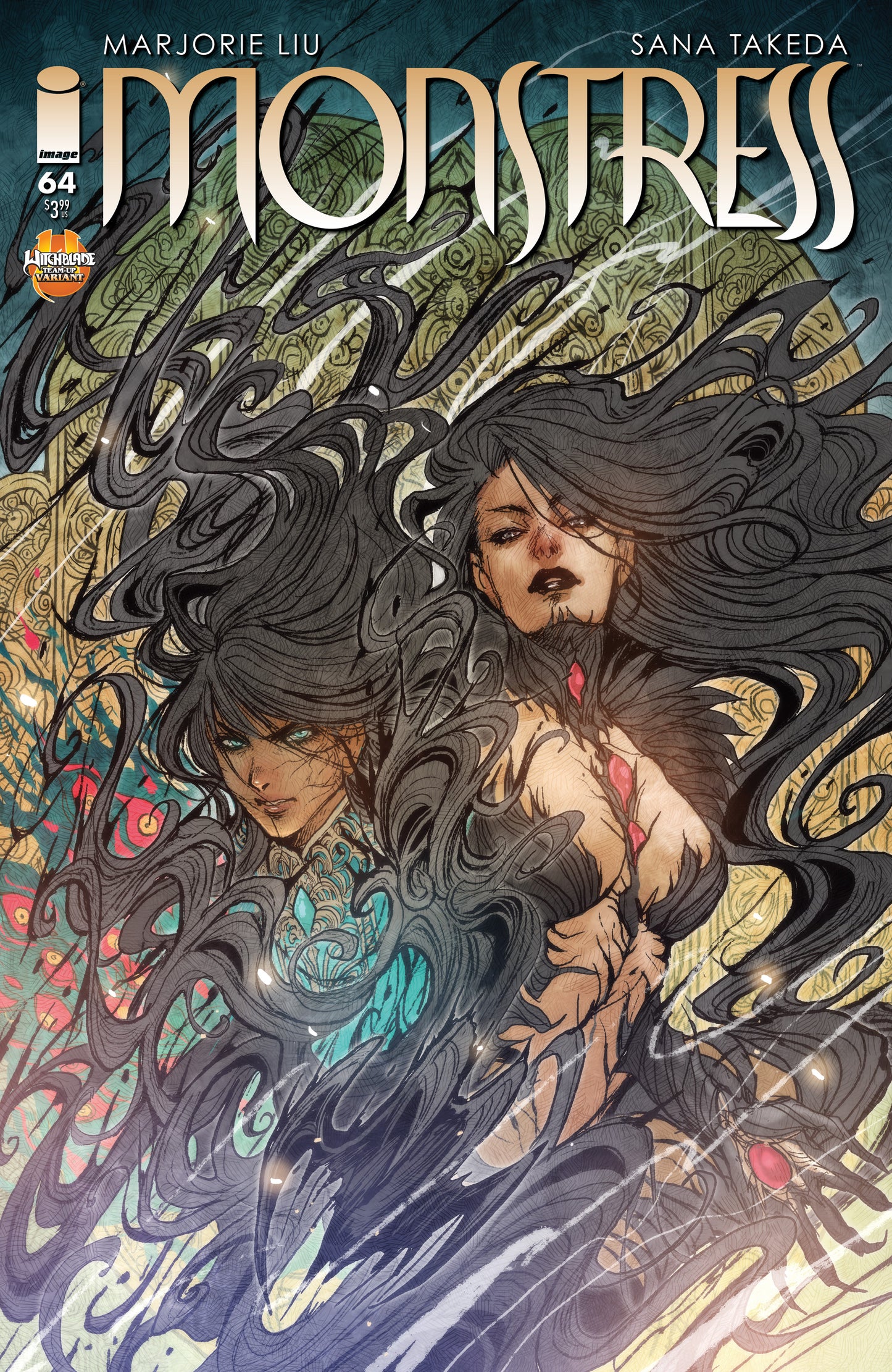 MONSTRESS #64 CVR B SANA TAKEDA WITCHBLADE TEAM UP VAR (MR) | IMAGE COMICS | Comicbookeroo