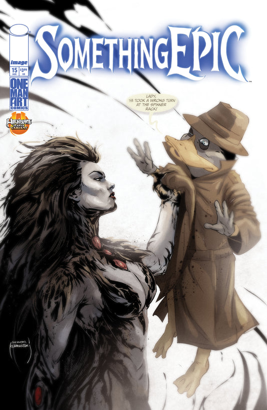 SOMETHING EPIC #15 CVR D SZYMON KUDRANSKI WITCHBLADE TEAM UP VAR | IMAGE COMICS | Comicbookeroo