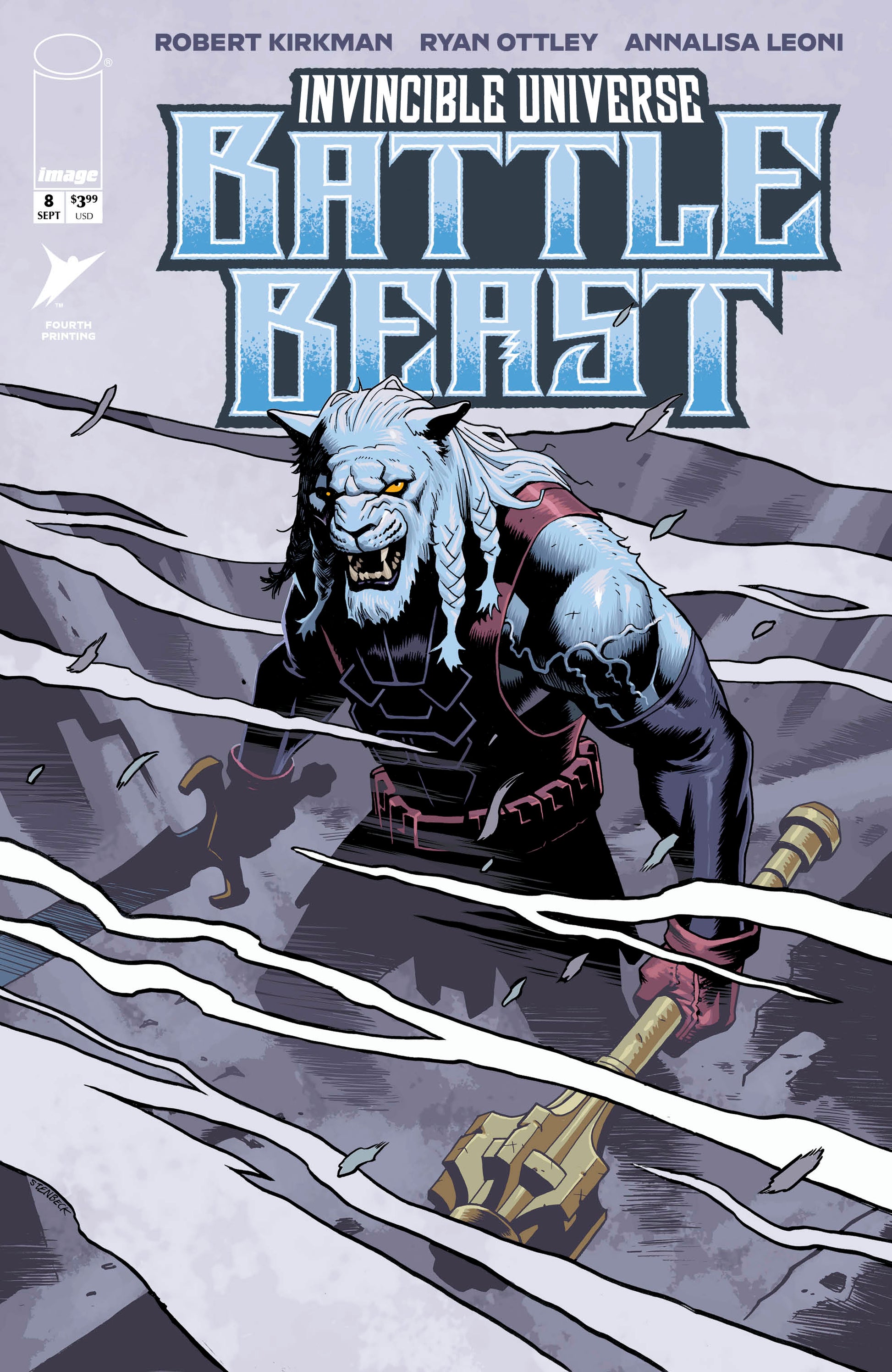 INVINCIBLE UNIVERSE BATTLE BEAST #8 4TH PTG