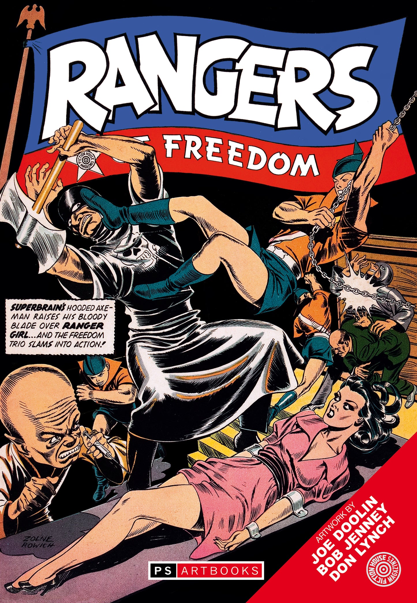GOLDEN AGE CLASSICS RANGERS OF FREEDOM HC VOL 01 Previously Solicited thru Diamond Allocations May Occur