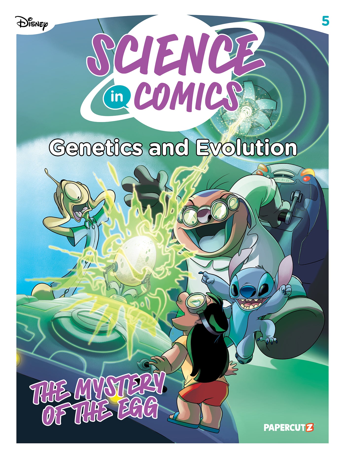 DISNEY SCIENCE IN COMICS HC GENETICS AND EVOLUTION