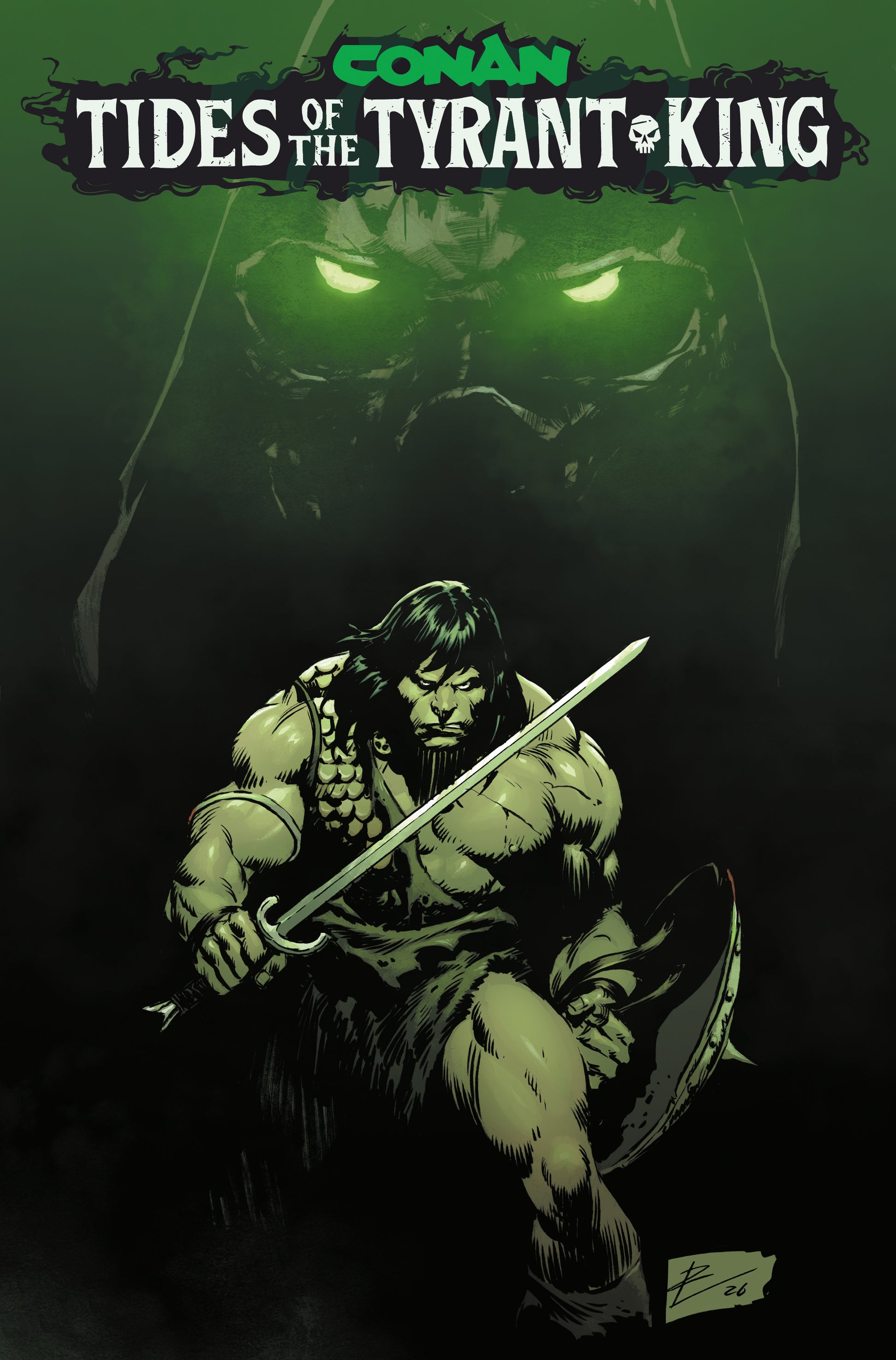 CONAN THE BARBARIAN TIDES OF THE TYRANT KING #1 (OF 4) CVR A ROBERTO DE LA TORRE (MR) | TITAN COMICS | Comicbookeroo