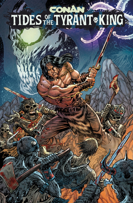 CONAN THE BARBARIAN TIDES OF THE TYRANT KING #1 (OF 4) CVR D JESUS MERINO VAR (MR) (23 Sep Release)