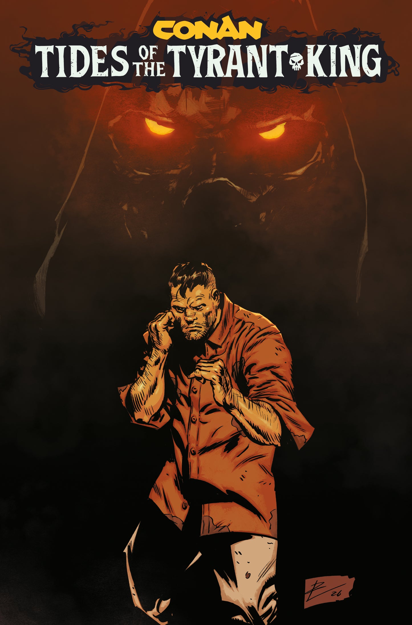 CONAN THE BARBARIAN TIDES OF THE TYRANT KING #1 (OF 4) CVR F ROBERTO DE LA TORRE VAR (MR) | TITAN COMICS | Comicbookeroo