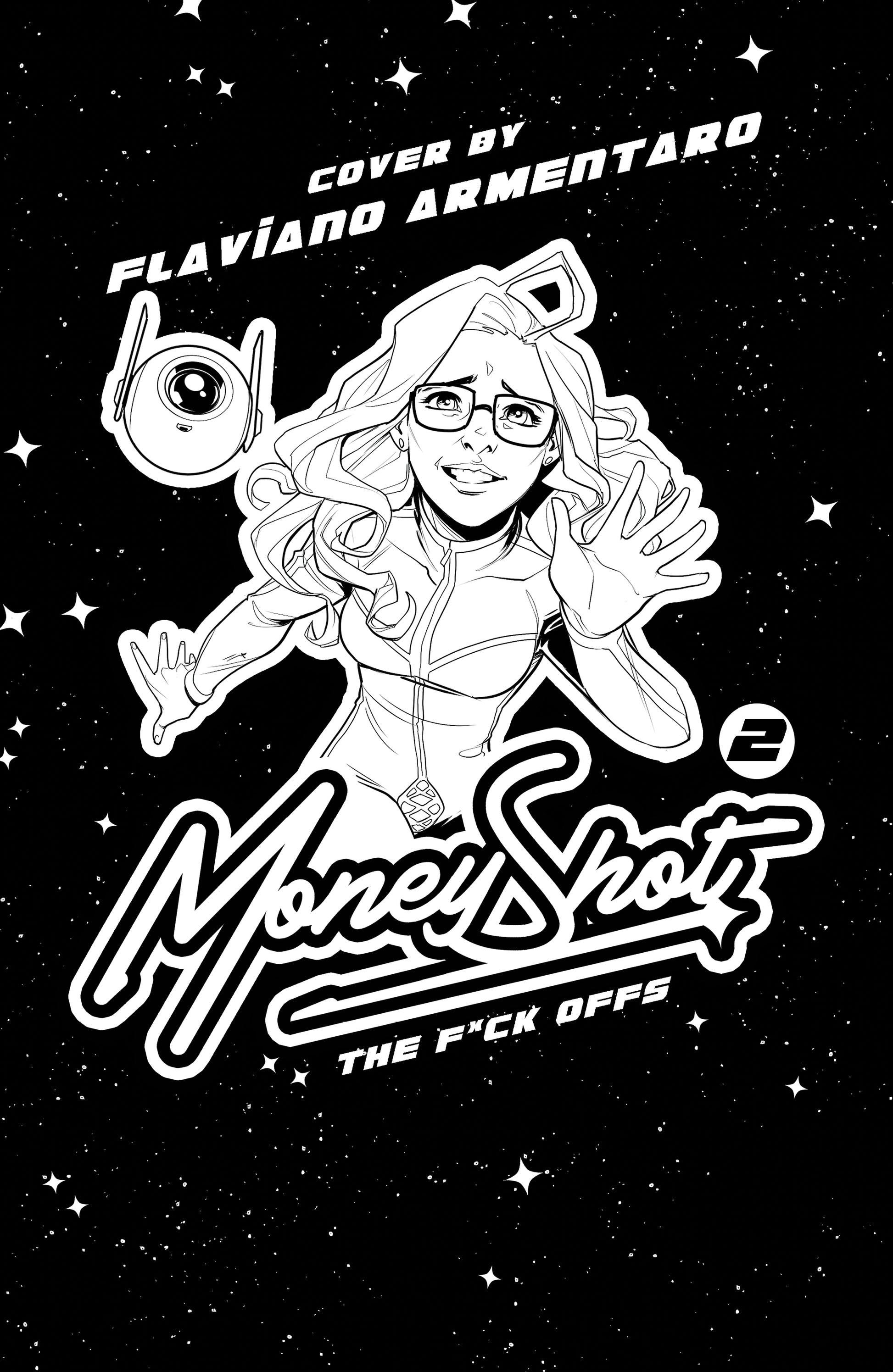 MONEY SHOT THE F* OFFS #2 (OF 5) CVR F FLAVIANO AREMENTARO NSFW BLACK BAG FULL ART VAR (MR) | VAULT COMICS | Comicbookeroo