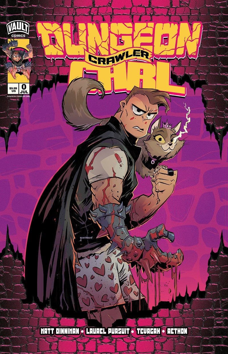 DUNGEON CRAWLER CARL SPECIAL EDITION #0 2ND PTG CVR C BRETT BEAN VAR