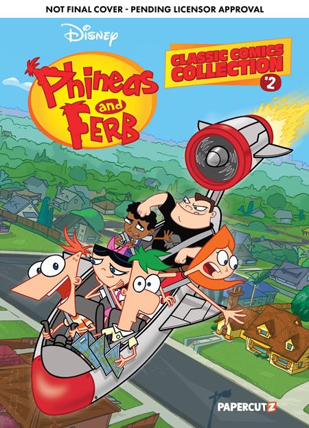 PHINEAS AND FERB CLASSIC COMICS COLLECTION TP VOL 2 (Backorder, Allow 4-5 Weeks)