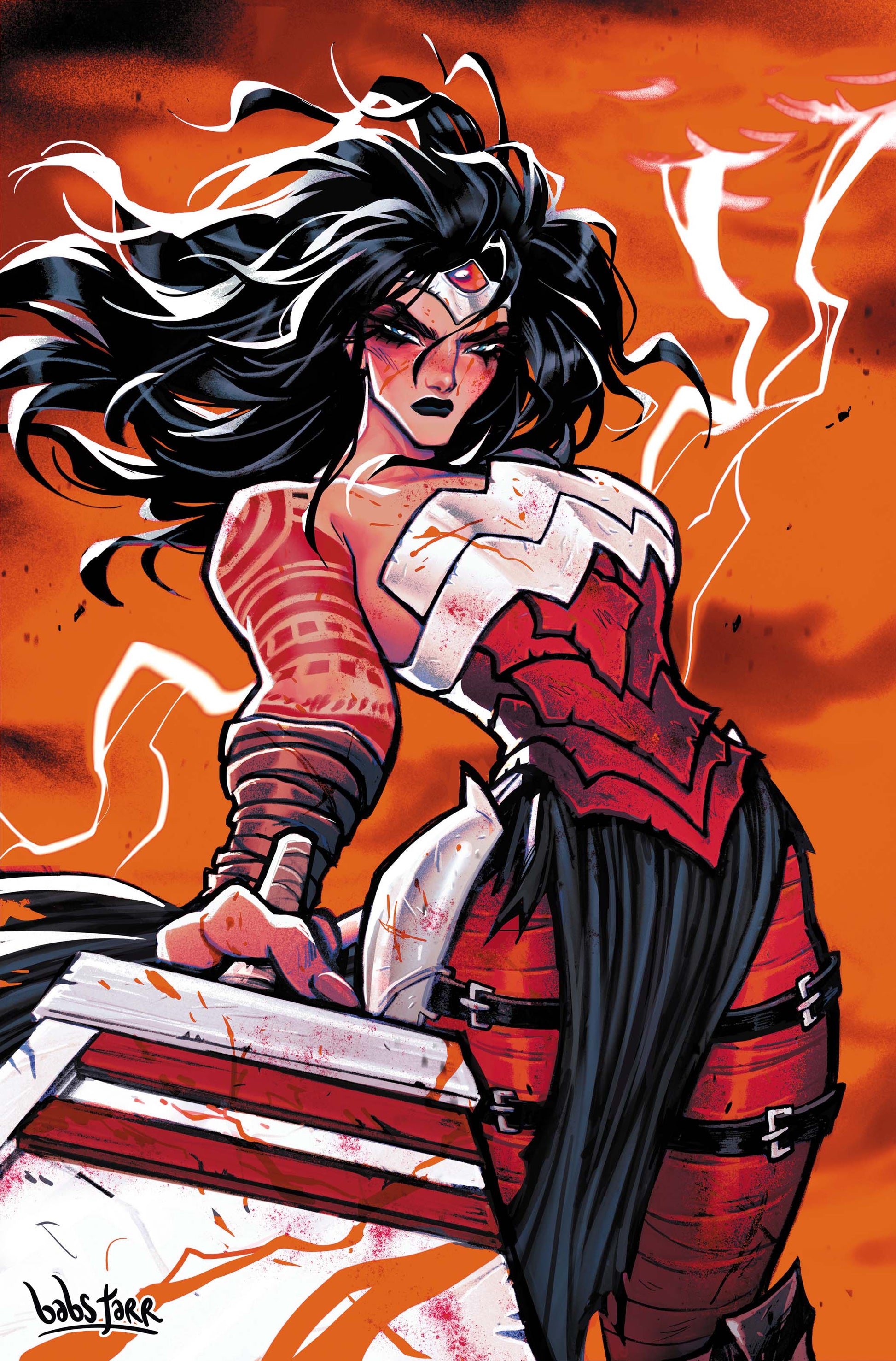 ABSOLUTE WONDER WOMAN #25 CVR F BABS TARR GLOW-IN-THE-DARK CARD STOCK VAR