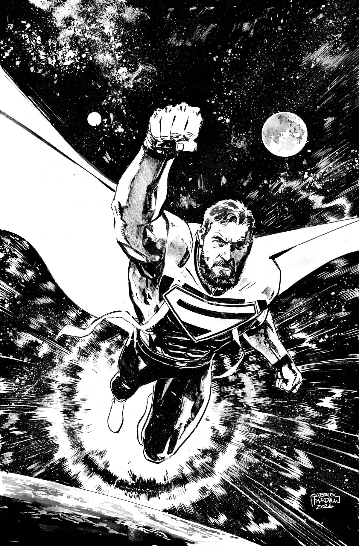 SUPERMAN FATHER OF TOMORROW #6 (OF 6) CVR B GABRIEL HARDMAN CARD STOCK VAR | DC COMICS | Comicbookeroo