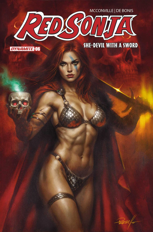 RED SONJA SHE DEVIL WITH A SWORD #6 CVR B LUCIO PARRILLO VAR