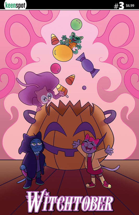 WITCHTOBER #3 CVR B FER LOZADA CAT-O-LANTERN