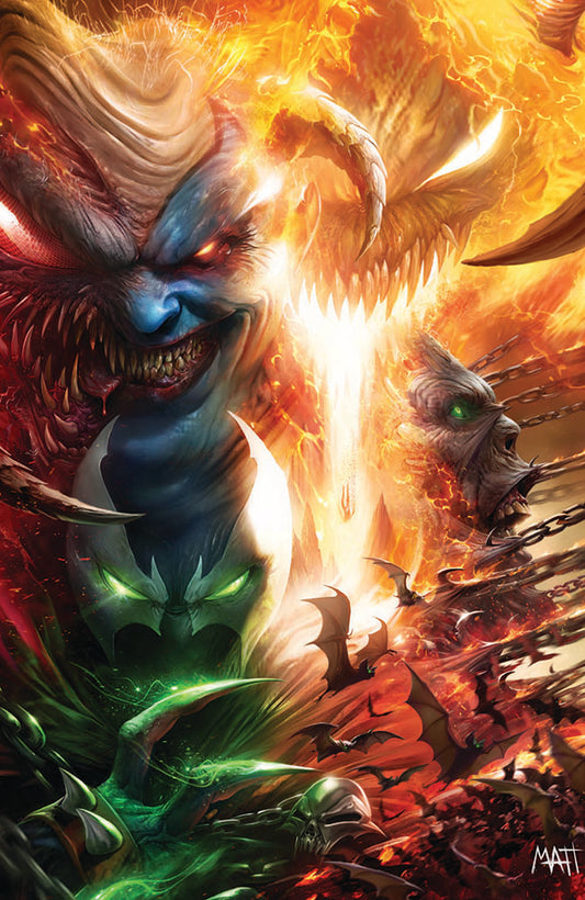 SPAWN #380 CVR B FRANCESCO MATTINA VIRGIN VAR | IMAGE COMICS | Comicbookeroo