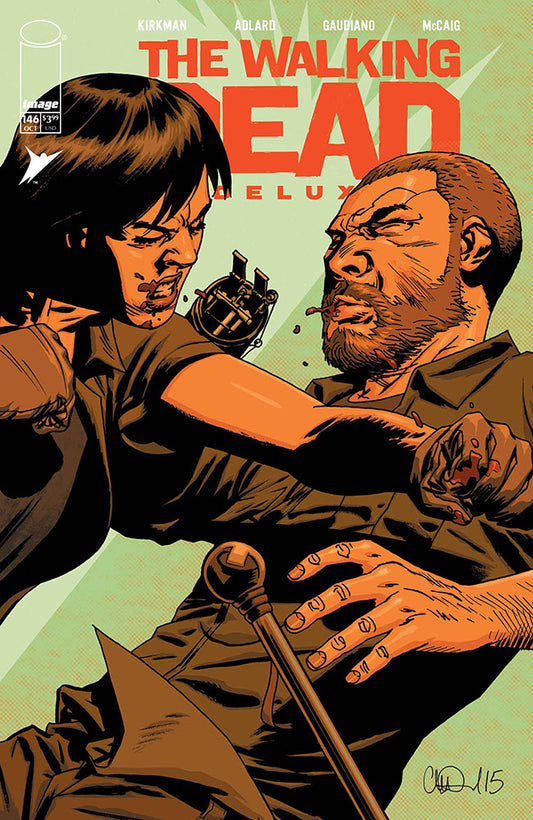 WALKING DEAD DELUXE #146 CVR B CHARLIE ADLARD & DAVE MCCAIG VAR