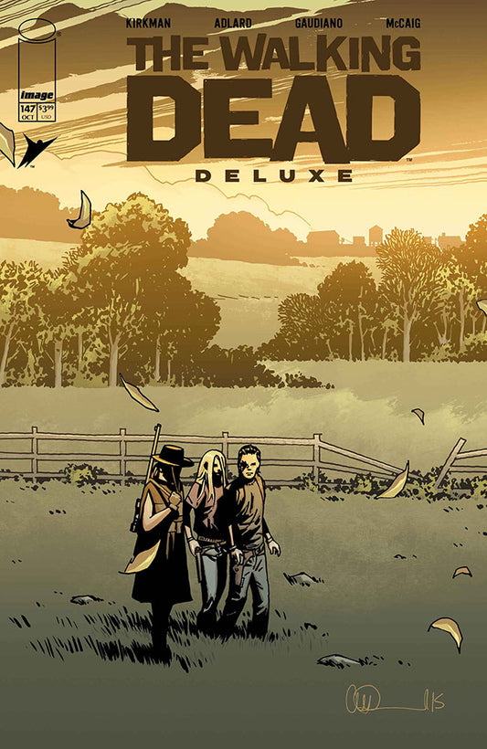 WALKING DEAD DELUXE #147 CVR B CHARLIE ADLARD & DAVE MCCAIG VAR