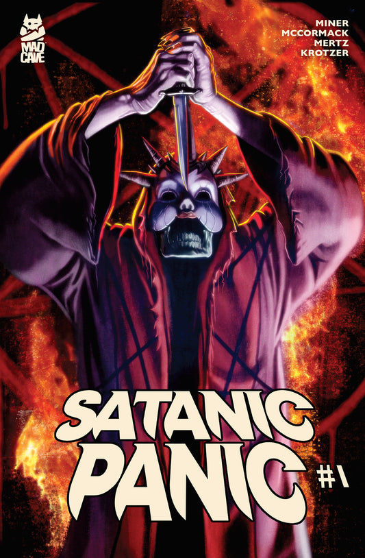 SATANIC PANIC #1 (OF 4) CVR C JUSTIN COFFEE FOIL VAR | MAD CAVE STUDIOS | Comicbookeroo