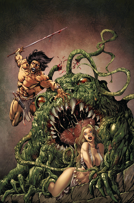 SAVAGE SWORD OF CONAN REFORGED #7 CVR C BART SEARS VIRGIN CARDSTOCK VAR