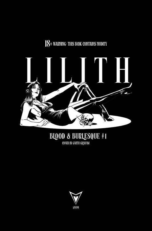 LILITH BLOOD AND BURLESQUE #1 (OF 5) CVR H GARTH GRAHAM NSFW BLACK BAG VAR (MR) | VAULT COMICS | Comicbookeroo
