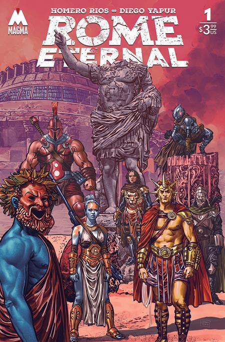 ROME ETERNAL #1 CVR A DIEGO YAPUR (MR) - Comicbookeroo