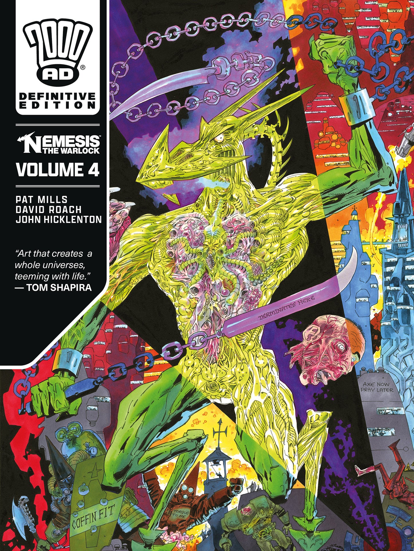 NEMESIS THE WARLOCK DEFINITIVE EDTION TP VOL 04  (Backorder, Allow 4-5 Weeks) | REBELLION PUBLISHING | Comicbookeroo